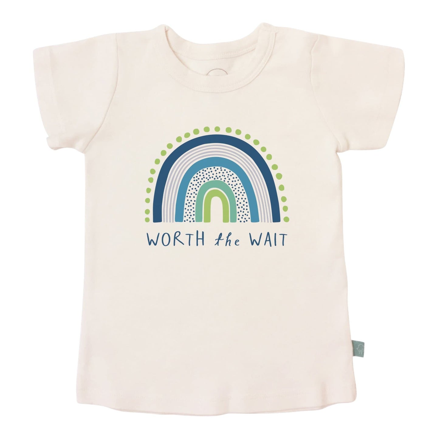 Baby graphic tee | worth the wait finn + emma