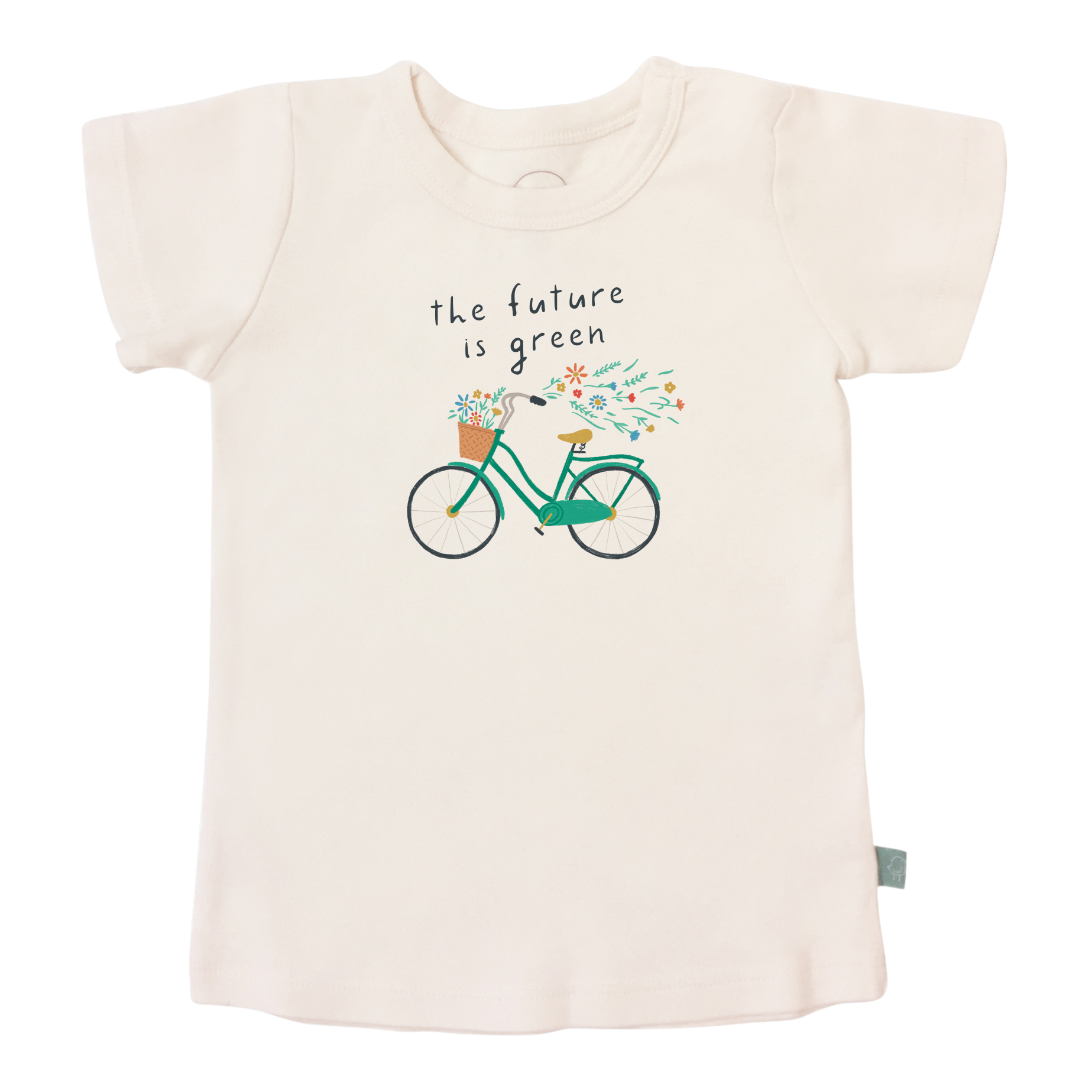 Baby graphic tee | future is green finn + emma