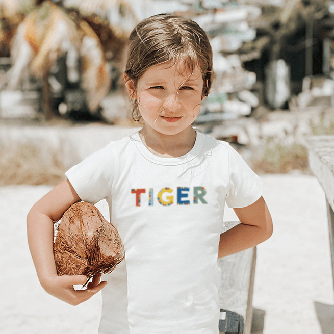 Baby graphic tee | tiger finn + emma