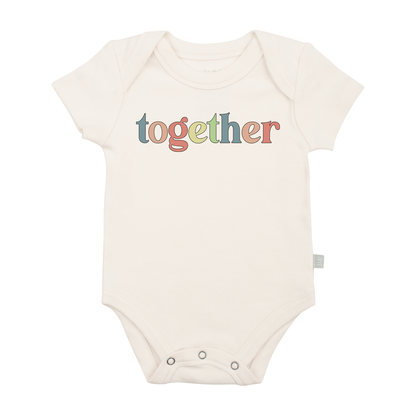 Baby graphic bodysuit | together finn + emma