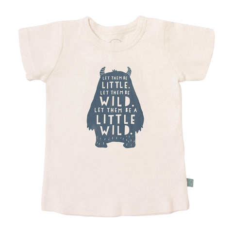 Baby graphic tee | wild child finn + emma