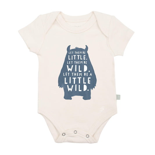 Baby graphic bodysuit | wild child finn + emma