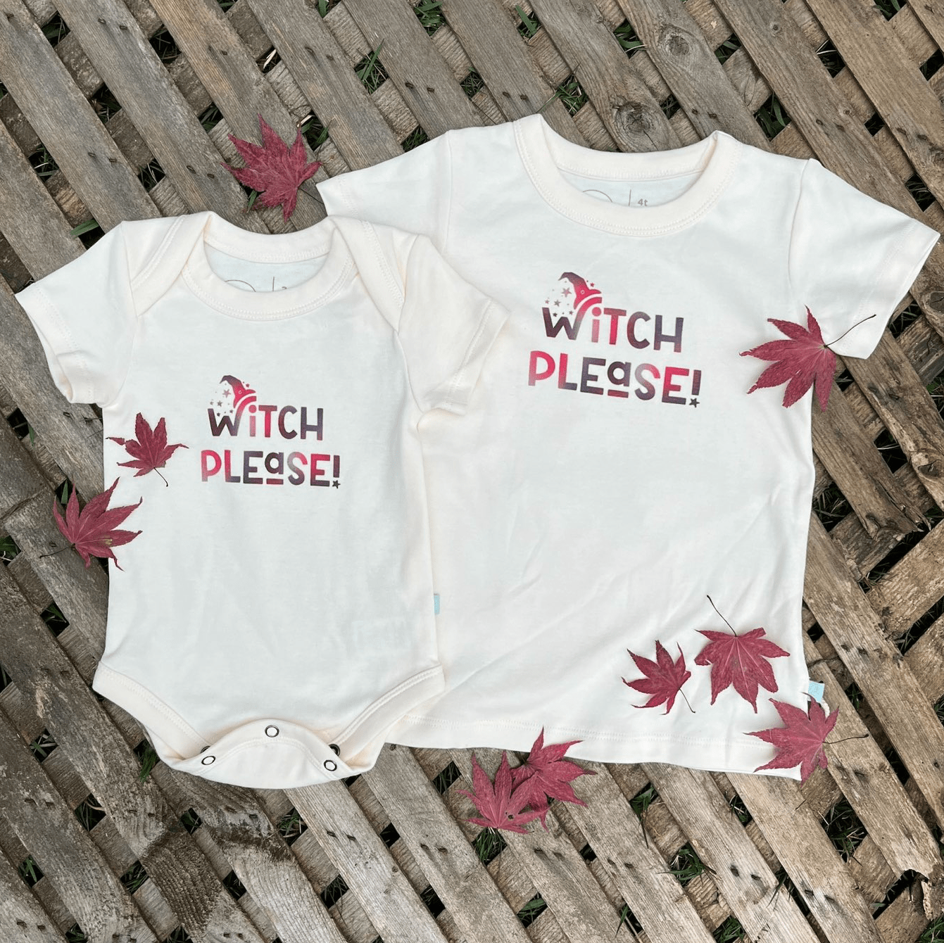 Baby graphic tee | witch please finn + emma