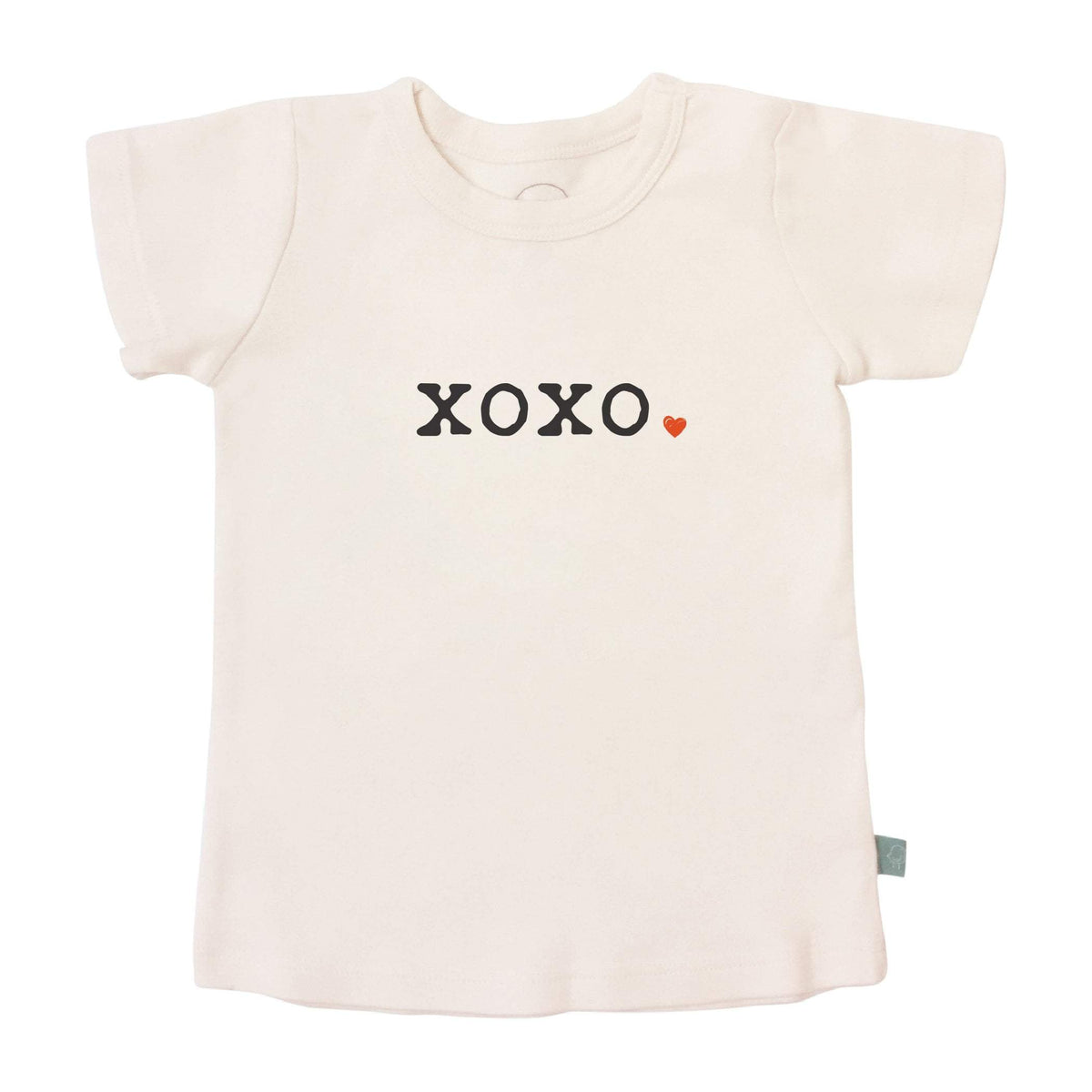 Toddler Graphic Tee - xoxo | 100% Organic - – Finn + Emma